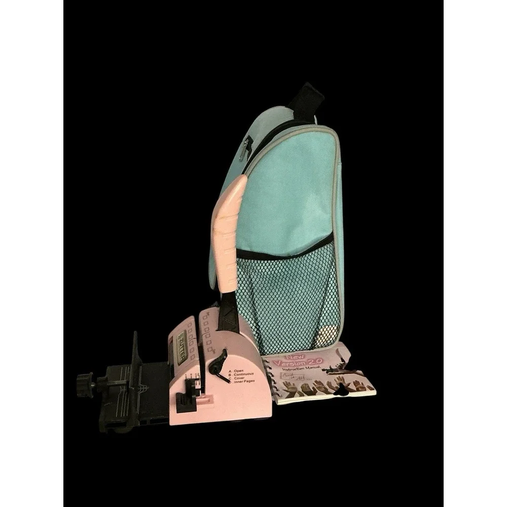 Zutter Bind-it-All V 2.0 Instruction Manual Carry Bag New Space Bar & Templates